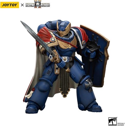 JOYTOY Warhammer 40,000 1/18 Action Figure-Ultramarines Victrix Honour Guard with Storm Shield and Power Sword-Collection Model Birthday Gifts in Saudi Arabia