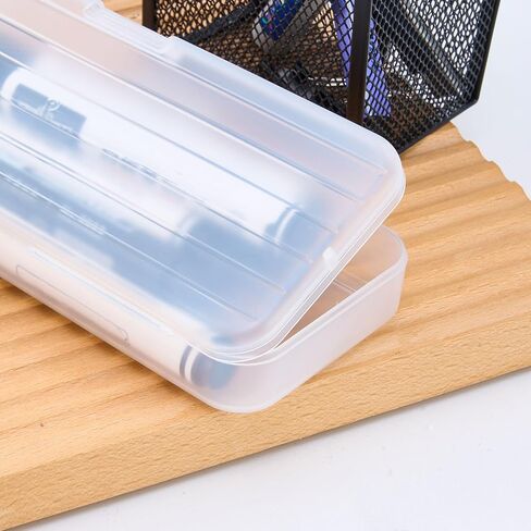 Plastic Pencil Box Large Capacity Pencil Boxes Clear Boxes in Saudi Arabia