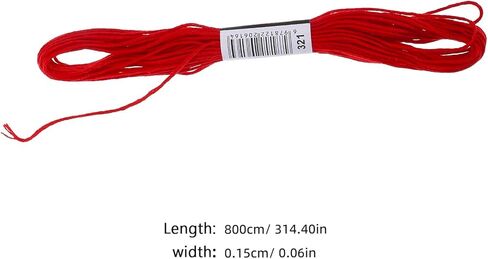 24 Colors Embroidery Thread Set Cotton Polyester Blend Hand Quilting Thread for Cross Stitch Knitting and Craft Projects for Adults in Saudi Arabia