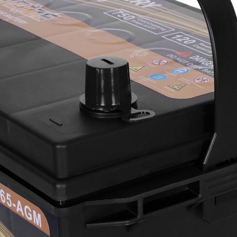 Weize Platinum AGM Battery BCI Group 94R - 12v 80ah H7 Size 94R Automotive Battery, 140RC, 850CCA, 36 Months Warranty in Kuwait