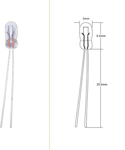 Car Dashboard Lights - Car Led Lights Led Dash Bulbs | Led Indicator Light 12v Dash Led Lights Led Bulb Bright Automotive Instrument Panel Gauge Light Indicator Bulbs in Kuwait