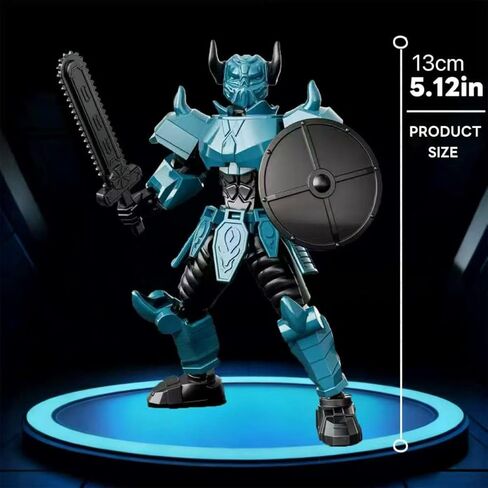 2 PACK T13 Action Figure - 3D Printed Titan 13 Robot, Multi-Jointed Dummy 13, Cool Action Figures for Boys , Cool Robot Stop Motion Animation Figure, Ideal for Game Lovers(Assembly Completed) in Saudi Arabia