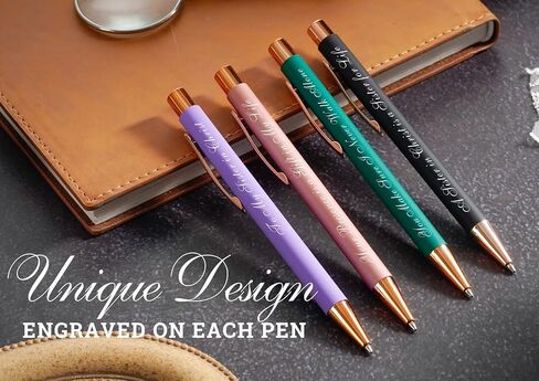 InnoBeta Sister in Christ Gifts for Women, Secret Sister Gifts for Women Christian, Ballpoint Pen Set of 4 in Saudi Arabia