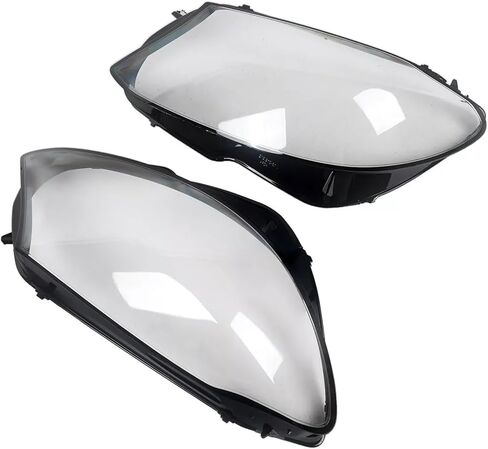 Left Right Headlamp Cover Transparent Lampshade Headlight Lens Shell Compatible for Benz W205 C180 C200 C260L C280 C300 2019 2020(Left) in Saudi Arabia