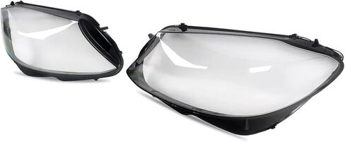 Left Right Headlamp Cover Transparent Lampshade Headlight Lens Shell Compatible for Benz W205 C180 C200 C260L C280 C300 2019 2020(Left) in Saudi Arabia