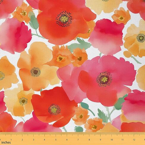 Flamingo Fabric by The Yard, Leaves Upholstery Fabric, Wild Animals Botanical Decorative Fabric, Spring Floral Indoor Outdoor Fabric, Retro Natural DIY Art Waterproof Fabric, Blue Green, 1 Yard in Saudi Arabia
