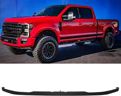 Valance Panel Deflector Air Dam Compatibility with 2023-2025 F250 F350, PC3Z-17626-CA Super Duty Tremor Front Lower Valance Panel Black in Kuwait