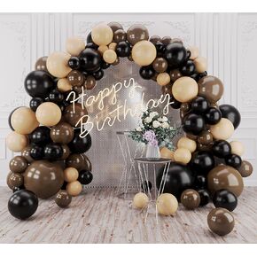 Teal Balloons Arch Garland Kit-Black Balloon Metallic Silver Balloon 127Pcs for Baby Shower,Gender Reveal,Kids Birthday,Wedding,Graduation,New Years Party Decorations. in Saudi Arabia