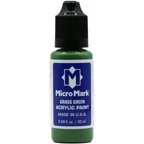 Micro-Mark Grass Green Acrylic Paint, 20ml in Kuwait