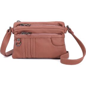 MINICAT جيوب ثلاثية جيوب صغيرة عبر الجسم محفظة الهاتف الخليوي حقائب الكتف للنساء in Kuwait