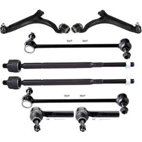 ECCPP 8PCS Front Lower Control Arm and Ball Joint Sway Bar End Link Tie Rod End for 2004 2005 2006 2007 2008 for Chrysler for Pacifica in Saudi Arabia