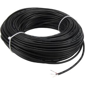 FTARE03 50m 3 * 7 * 0.12mm PT100 Black PVC Extension Wire Compensation Wire Cable for Temperature Sensor in Kuwait