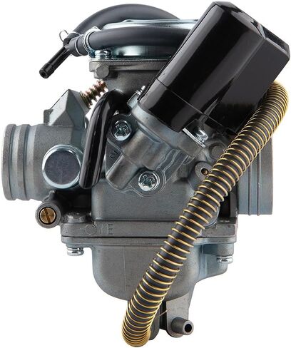 طقم مكربن ​​PD24J لمحرك رباعي الأشواط 125cc 150cc QMJ/QMI157 QMJ/QMI152 محرك كهربائي ATV Go Karts Scooter مع مشعب سحب فلتر الهواء in Kuwait