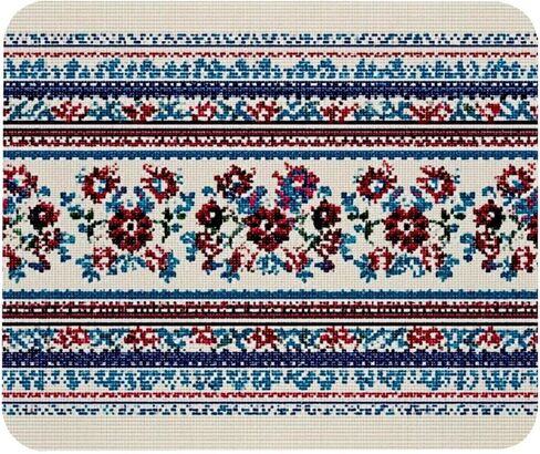 لوحة ماوس Vintage Fleur De Lis Flower (2)، قاعدة مطاطية بتصميم شخصي لديكور المكتب لأجهزة الكمبيوتر المحمول وأجهزة الكمبيوتر in Kuwait