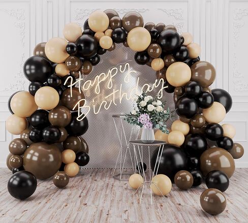 Teal Balloons Arch Garland Kit-Black Balloon Metallic Silver Balloon 127Pcs for Baby Shower,Gender Reveal,Kids Birthday,Wedding,Graduation,New Years Party Decorations. in Saudi Arabia