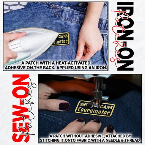 Shenanigans Coordinator Patch, 3 Inches Sew On Iron On Funny Shenanigan Enthusiast Novelty Humor Embroidered Patches for Backpack, Jacket, Hat, Jeans DIY Uniform Gift for Men Women Kid Size 3 Inch in Saudi Arabia