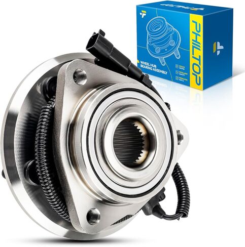PHILTOP 513270 Front Wheel Hub and Bearing Assembly 5 Lugs for 2008-2012 Jeep Liberty, 2007-2011 Dodge Nitro, 1 PCS with ABS in Saudi Arabia