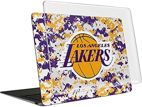 Skinit Case + Skin Compatible with MacBook Air 13in (2020) - Officially Licensed NBA Los Angeles Lakers Digi Camo Design in Saudi Arabia