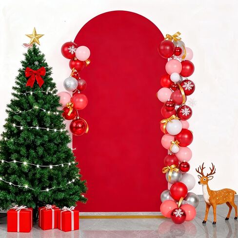 غطاء خلفية استحمام الطفل 4ftx7.2ft أغطية قوس جاهزة خلفية قابلة للتمدد لحامل قوس البالون لحفلات الزفاف وحفلات أعياد الميلاد وحفلات الديكور in Kuwait