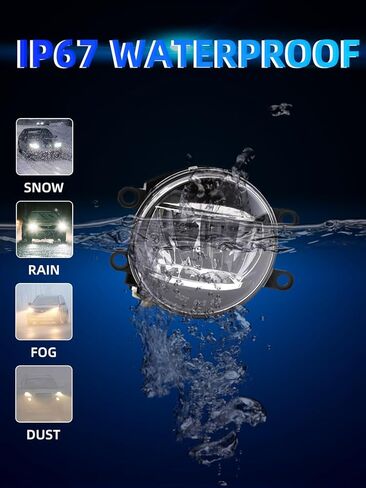 Sinoparcel Upgraded 7 Inch Round Headlight with DRL/Amber Turn Signal,H6024 6024 LED Sealed Beam Headlight,20000LM/Set Anti-glare Halogen Replacement for Wrangler TJ/JK/JKU,Pack of 2 in Kuwait