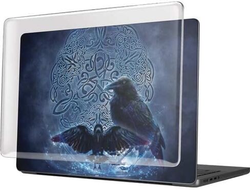 حافظة Skinit + غلاف متوافق مع جهاز MacBook Pro مقاس 14 بوصة (2021) - تصميم Tate and Co. Celtic Raven in Saudi Arabia