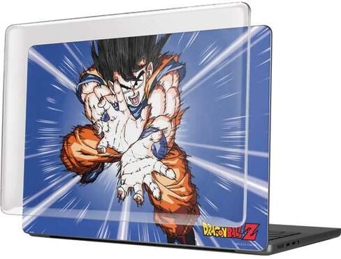 Skinit Case + Skin Compatible with MacBook Pro 14in (2021) - Officially Licensed Dragon Ball Z Dragon Ball Z Goku Blast Design in Saudi Arabia