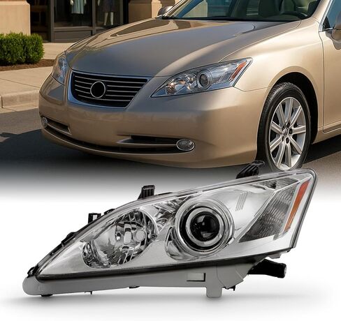 AKKON - Fits 2007-2009 Lexus ES350 Original Manufacturer Style AFS Projector Headlight Assembly LH+RH Side Pair in Saudi Arabia