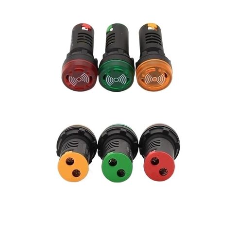 Flash Buzzer AD16-22SM Flash Light 12v24v220v380v Sound and Light Alarm 22mm in Saudi Arabia