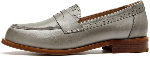 BEAU TODAY Penny Loafers for Women, Leather Loafers Women, Comfortable Slip-on Loafers for Women, Dressy Loafer Flats Casual Business Office Work Shoes in Kuwait