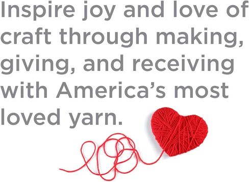 Acrylic Yarn Black – Red Heart Super Saver, Medium #4, 7oz/198g Skein, 364 Yards for Knitting & Crochet + Create Sticker in Kuwait