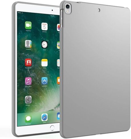 حافظة لجهاز iPad الجيل التاسع/iPad الجيل الثامن/iPad الجيل السابع (10.2 بوصة، موديل 2021/2020/2019)، غطاء حماية رفيع وناعم للكمبيوتر اللوحي iPad 10.2 بوصة، أسود in Saudi Arabia
