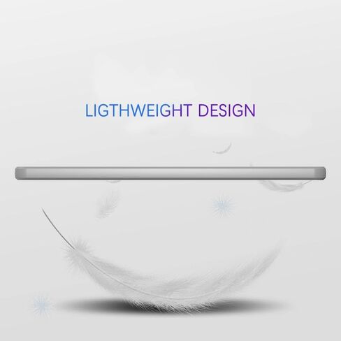 حافظة لجهاز iPad الجيل التاسع/iPad الجيل الثامن/iPad الجيل السابع (10.2 بوصة، موديل 2021/2020/2019)، غطاء حماية رفيع وناعم للكمبيوتر اللوحي iPad 10.2 بوصة، أسود in Saudi Arabia