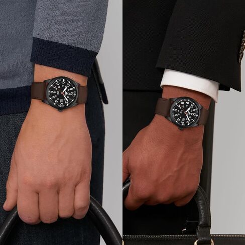 LN LENQIN Mens Watches Unisex Military Watches Sport Nylon Strap Stylish Luminous Fashion Watches Analog Quartz Watches for Men Waterproof Army Tactical Casual Wristwatch in Kuwait