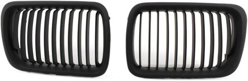 Black E36 Grille ABS Front Replacement Hood Kidney Grill for BMW E36 1997-1999 for BMW 318i 323i 325i 320i 328i(Gloss Black) in Saudi Arabia