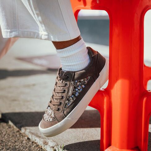 Rocket Dog Women's Cheery Sneaker, White Combo, 8 in Kuwait