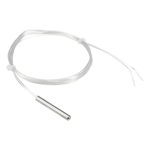 FTARP05 PT100 Waterproof 1m FEP Silver Plated Copper Cable 4 * 30mm Stainless Steel Polish Rod Probe RTD Temperature Sensor(B Grade) in Saudi Arabia