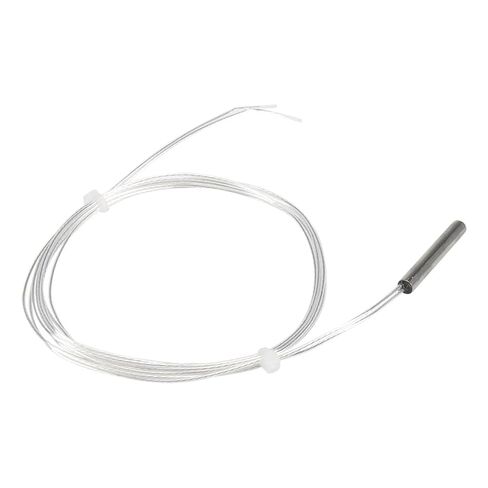 FTARP05 PT100 Waterproof 1m FEP Silver Plated Copper Cable 4 * 30mm Stainless Steel Polish Rod Probe RTD Temperature Sensor(B Grade) in Saudi Arabia