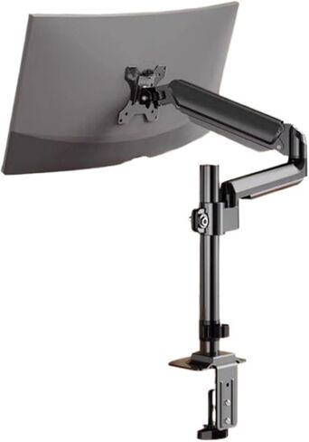 Monitor stand, robotic arm, desktop rotating screen, cantilever base(Monitorcolumnwithe) in Saudi Arabia