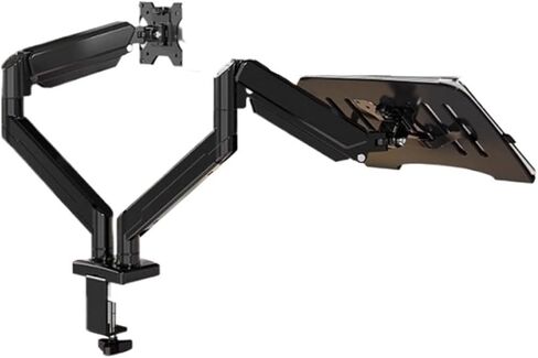 Monitor stand, robotic arm, desktop rotating screen, cantilever base(Monitorcolumnwithe) in Saudi Arabia