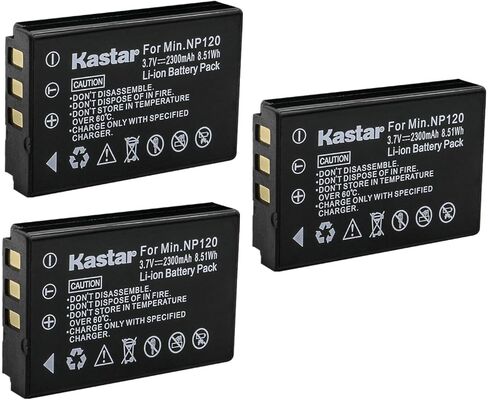 Kastar 2-Pack بطارية ليثيوم أيون قابلة لإعادة الشحن لاستبدال Lawmate RD2400A-BAT، RCA RD2400A-BAT، Thomson RD2400A-BAT، Lawmate PV-1000، PV-700، PV-800، PV-806، RCA Lyra X2400، Thomson X- 2400 in Saudi Arabia