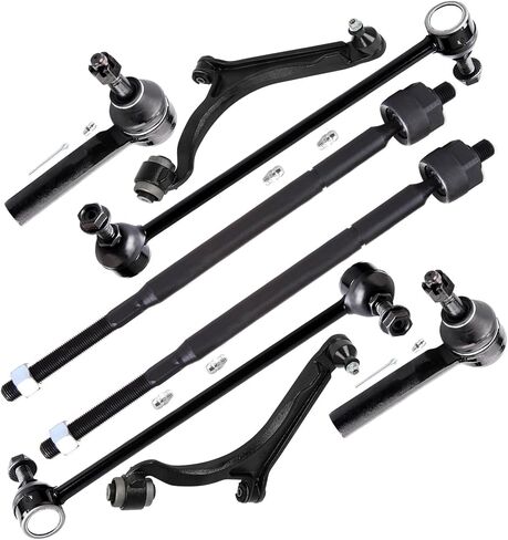 ECCPP 8PCS Front Lower Control Arm and Ball Joint Sway Bar End Link Tie Rod End for 2004 2005 2006 2007 2008 for Chrysler for Pacifica in Saudi Arabia