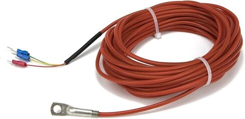 FTARR02 PT100 Type 10m Silica Gel Cable 5mm 6mm Diameter Hole Ring Head RTD Temperature Sensor WZPT(5mm Hole) in Kuwait