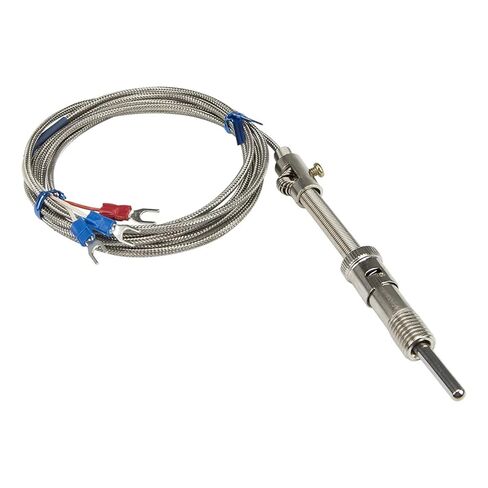 FTARS01 PT100 Type 2m Cable M12 Pressure Spring Head Temperature Sensor WZPT-01(B Grade M12 1.5) in Saudi Arabia