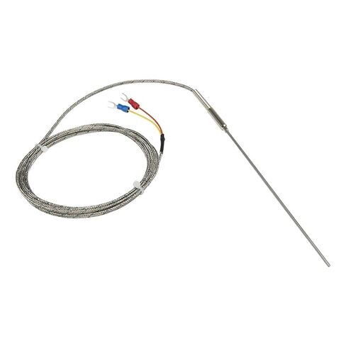 FTARP08 K J Type 2m Metal screening Cable 150mm Flexible Probe sheathed thermocouple Temperature Sensor in Saudi Arabia