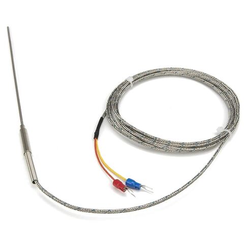 FTARP08 K J Type 2m Metal screening Cable 150mm Flexible Probe sheathed thermocouple Temperature Sensor in Saudi Arabia