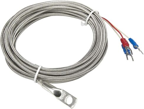 FTARR02 PT100 Type 4m Metal screening Cable 6mm Diameter Hole Ring Head RTD Temperature Sensor in Saudi Arabia