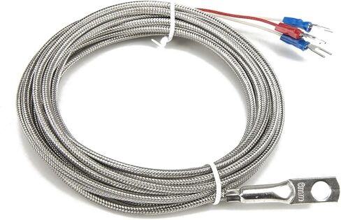 FTARR02 PT100 Type 4m Metal screening Cable 6mm Diameter Hole Ring Head RTD Temperature Sensor in Saudi Arabia