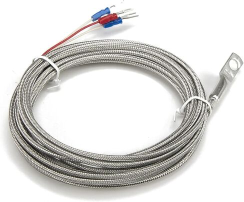 FTARR02 PT100 Type 4m Metal screening Cable 6mm Diameter Hole Ring Head RTD Temperature Sensor in Saudi Arabia