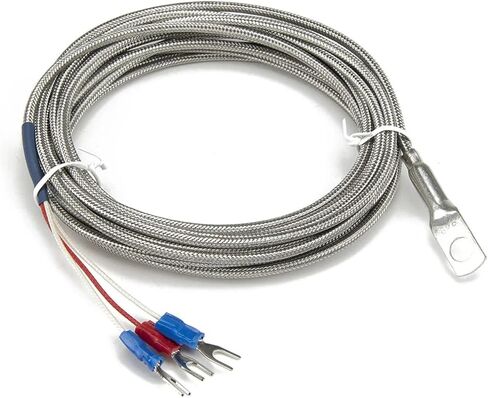 FTARR02 PT100 Type 4m Metal screening Cable 6mm Diameter Hole Ring Head RTD Temperature Sensor in Saudi Arabia