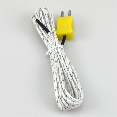 2 قطعة TP-01 K نوع 3 متر سلك كابل رئيس التوصيل اتصال الحرارية استشعار درجة الحرارة ل TM-902C TES-1310 in Saudi Arabia